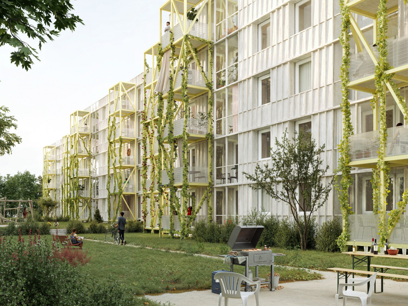 Serielle Sanierung Wohnen Neustadt